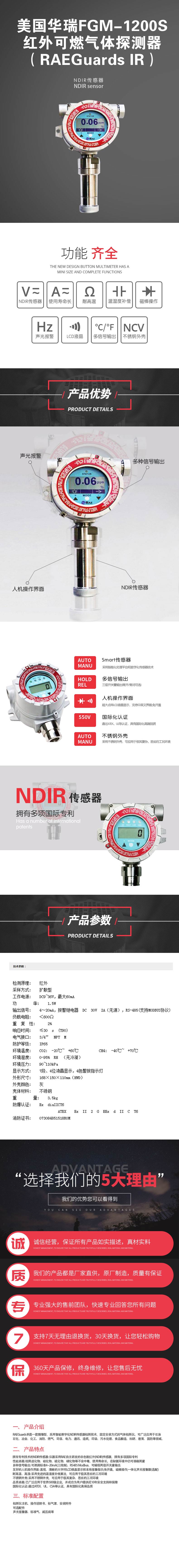 美國華瑞FGM-1200S紅外可燃?xì)怏w探測器（RAEGuards-IR）.jpg